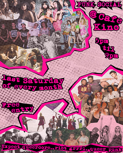 Punk Social at Cafe Kino