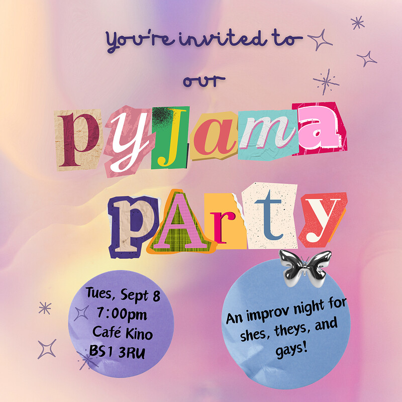 Pyjama Party at Cafe Kino