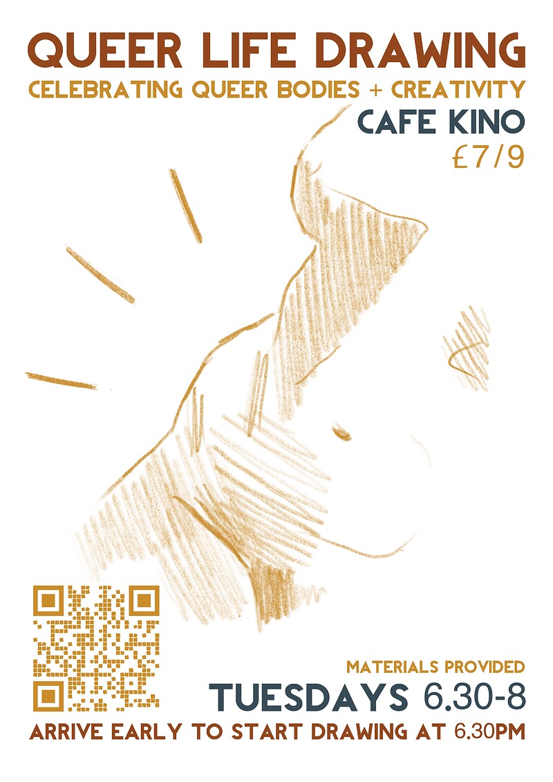 Queer Life Drawing at Cafe Kino