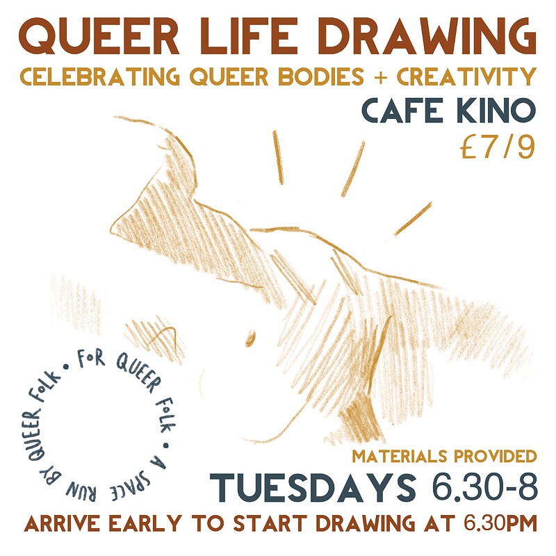 Queer Life Drawing at Cafe Kino
