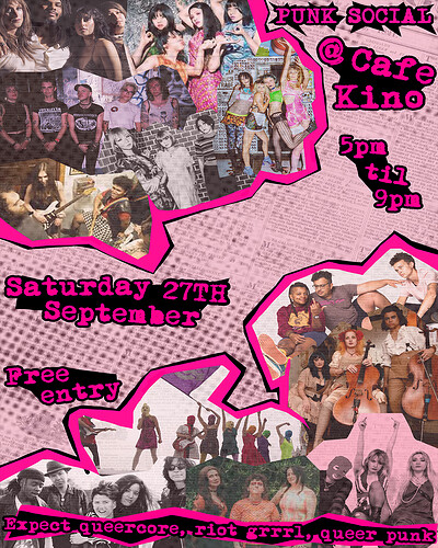 Queer Punk Social at Cafe Kino