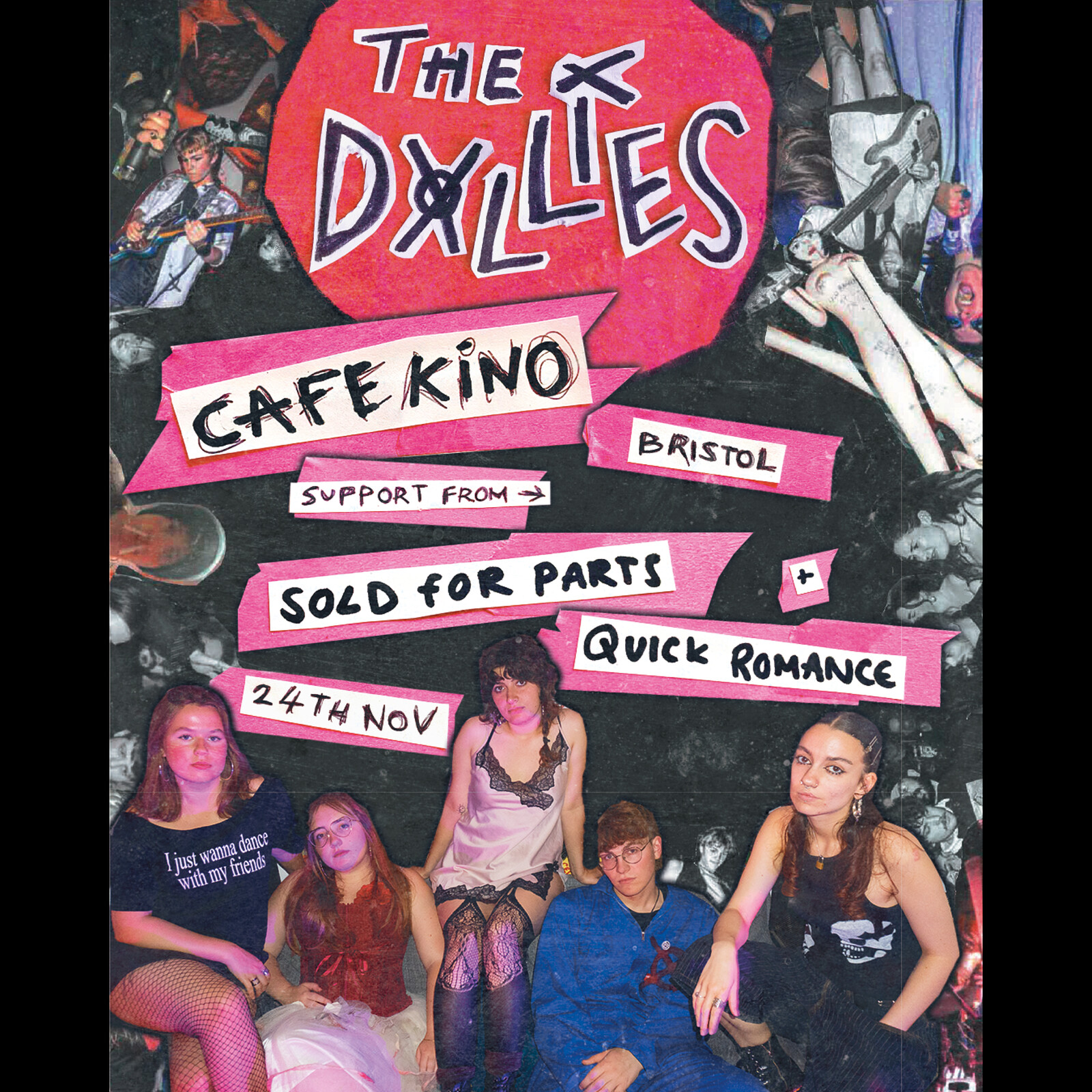 The Dollies + Sold For Parts + Quick Romance at Cafe Kino