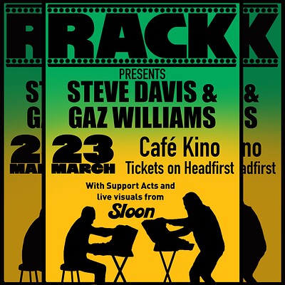 Steve Davis and Gaz Wiliams at Cafe Kino