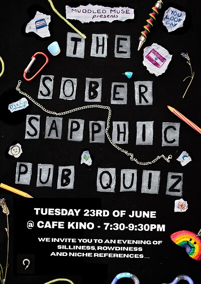 Sober Sapphic Pub Quiz at Cafe Kino