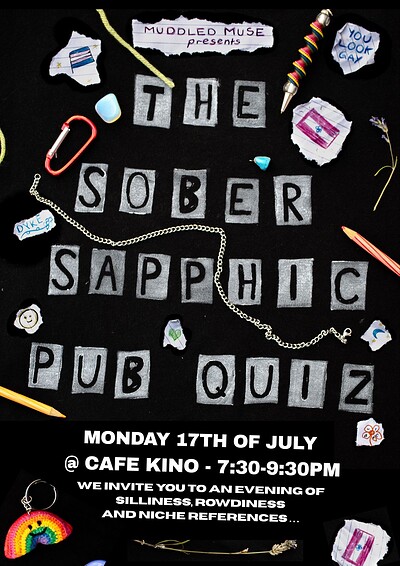 Sober Sapphic Pub Quiz at Cafe Kino