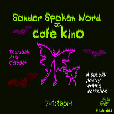 Sonder Spoken Word x Cafe Kino: Spooky Poetry at Cafe Kino