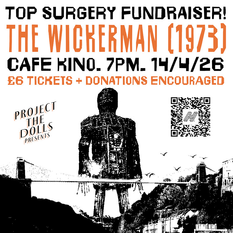 The Wicker Man  15 7.30PM at Cafe Kino