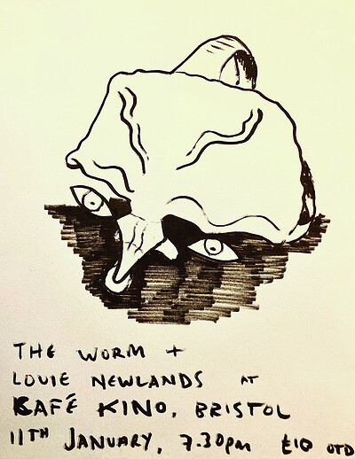 The Worm + Louie Newlands at Cafe Kino