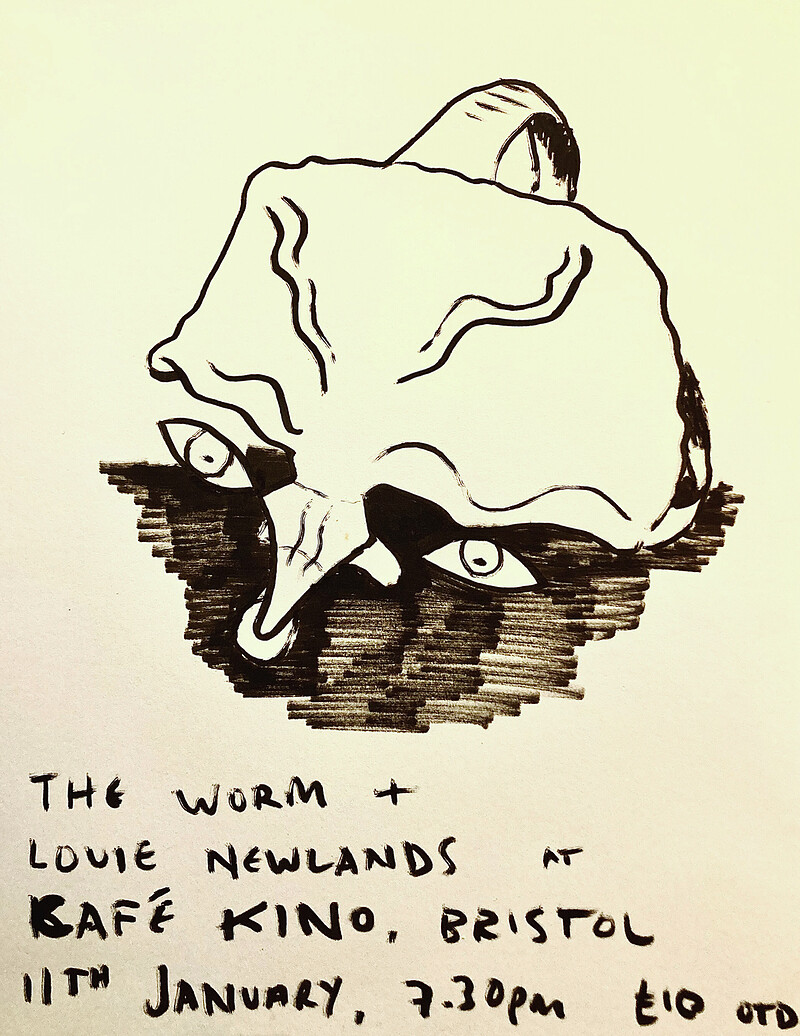 The Worm + Louie Newlands at Cafe Kino