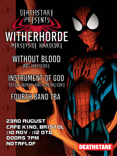 WITHERHORDE + MORE at Cafe Kino