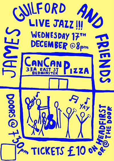 James Guilford and Friends at CanCan Pizza