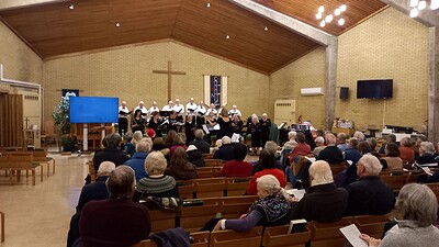 Westbury Singers Christmas Concert at Carey Hall, Westbury Baptist Church in Reedley Road