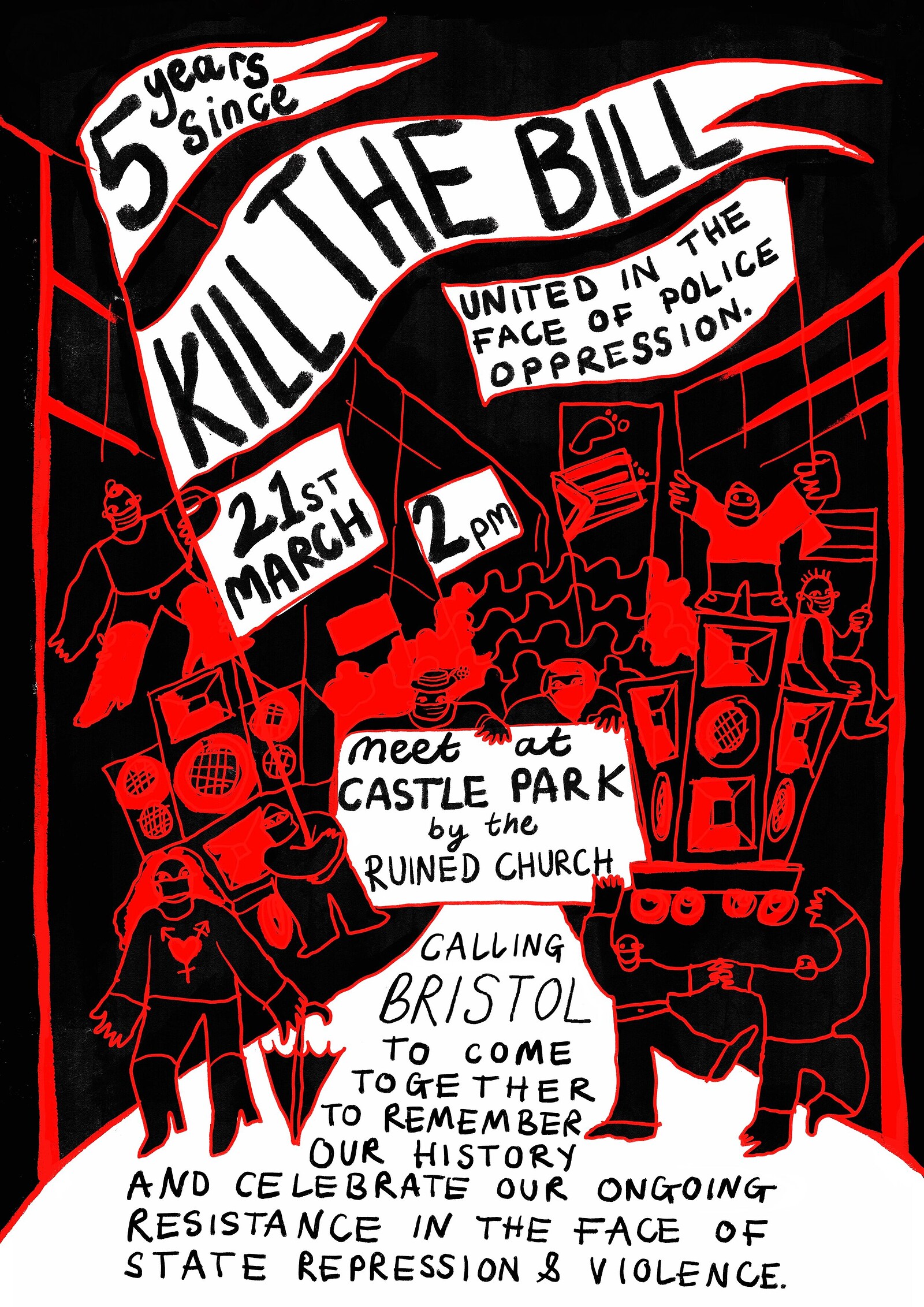 KILL THE BILL 5 YEAR ANNIVERSARY at Castle Park