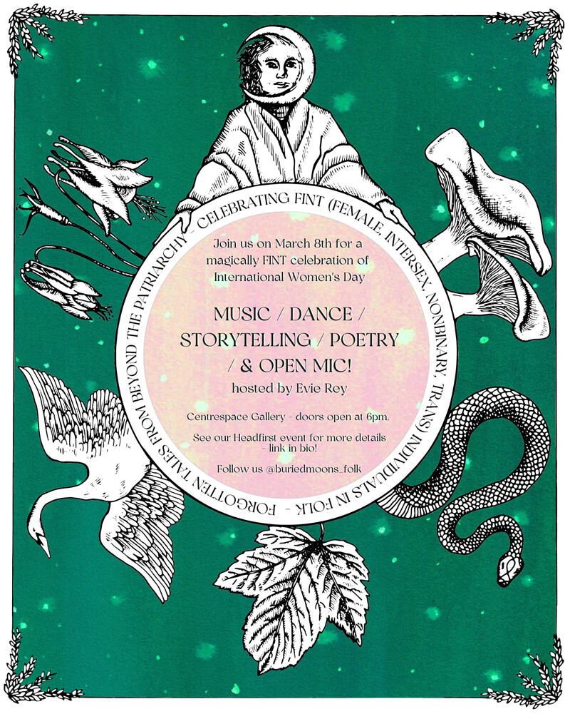 Buried Moons IWD Extravaganza at Centrespace Gallery