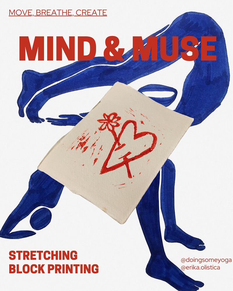 Creative Block Printing and Stretching at Centrespace Gallery