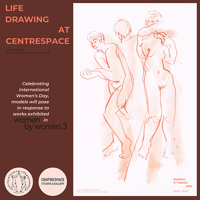 Life Drawing at Centrespace: Women by Women.3 at Centrespace Gallery