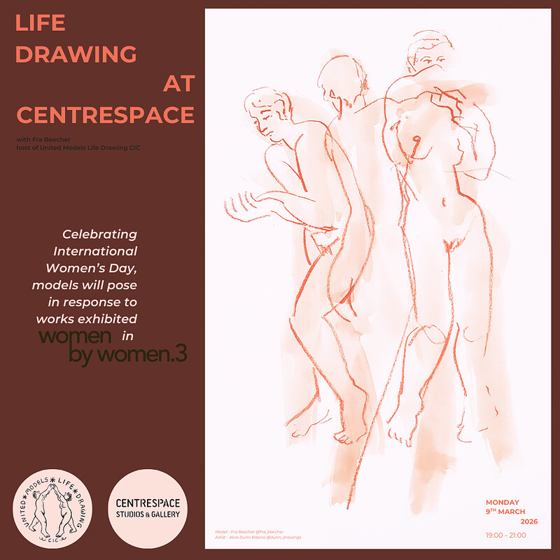 Life Drawing at Centrespace: Women by Women.3 at Centrespace Gallery