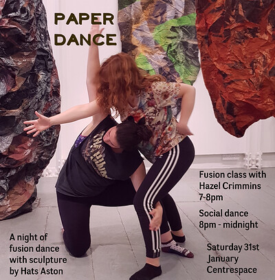 Paper Dance at Centrespace Gallery
