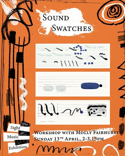 Sound Swatches Workshop: The Sight of Music at Centrespace Gallery