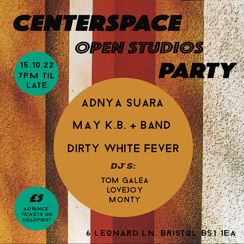 Centrespace Open Studios Party at Centrespace Studios, 6 Leonard Lane, Bristol BS1 1EA