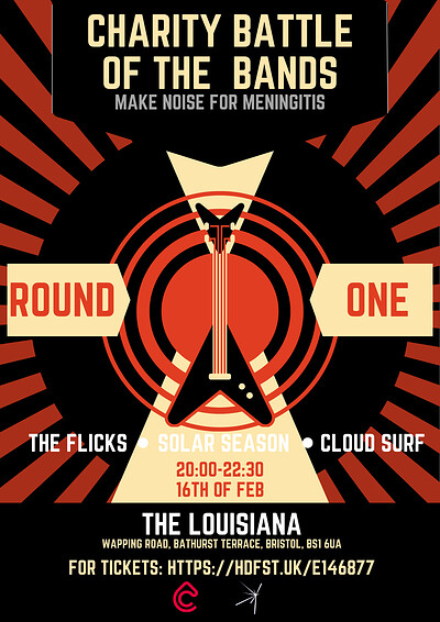 Make Noise For Meningitis Round One at Charity Battle Of The Bands R1: Make Noise For Meningitis