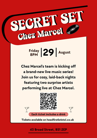 SECRET SET AT CHEZ MARCEL at Chez Marcel