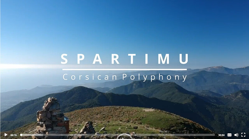 Corsican ensemble, Spartimu at Christ church with St Ewen