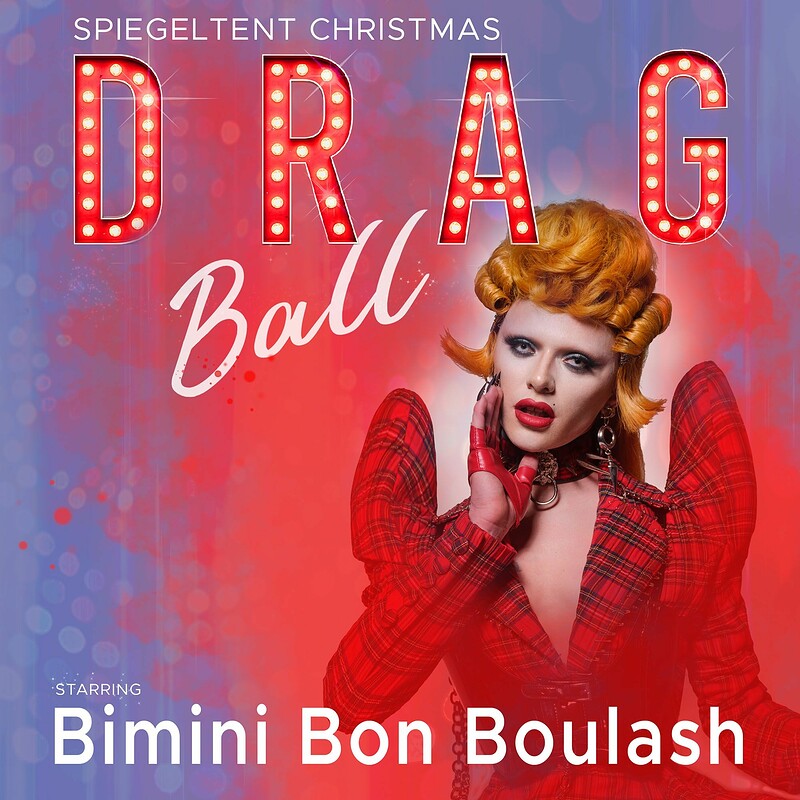 Spiegeltent Drag Ball at Christmas Spiegeltent