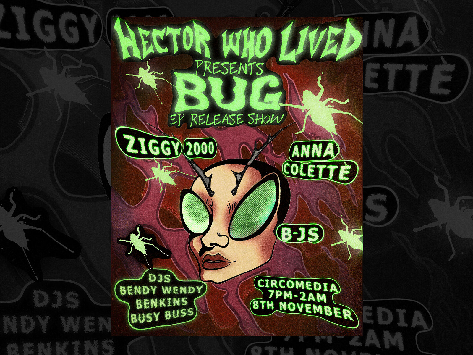 Hector Who d - EP RELEASE SHOW at Circomedia