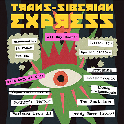 Trans-Siberian Express - Album Launch Party at Circomedia