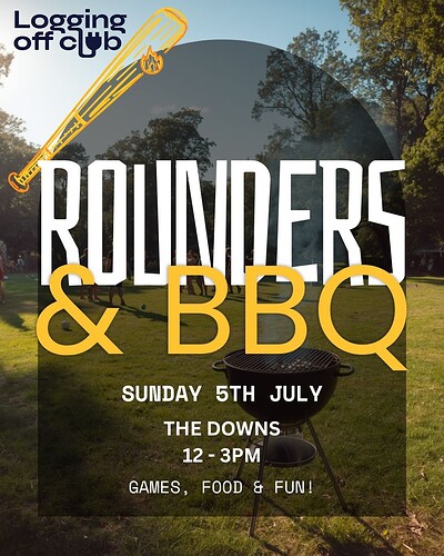 Logging Off Club - PHONE FREE COMMUNITY ROUNDERS + POT LUCK BBQ at Clifton Downs