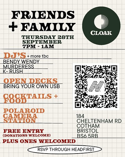 Cloak: Friends + Family Opening at Cloak