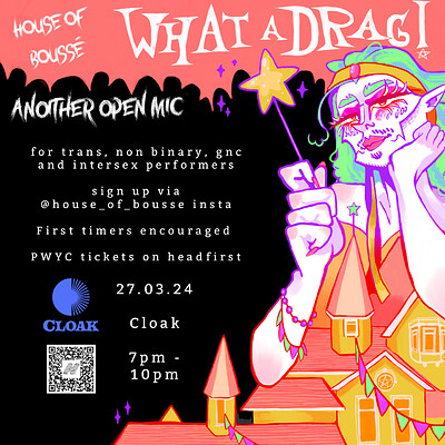 House of Boussé presents: What a Drag at Cloak