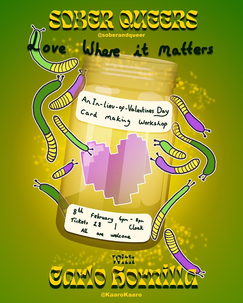 Sober Queers Love Where it Matters Workshop at Cloak
