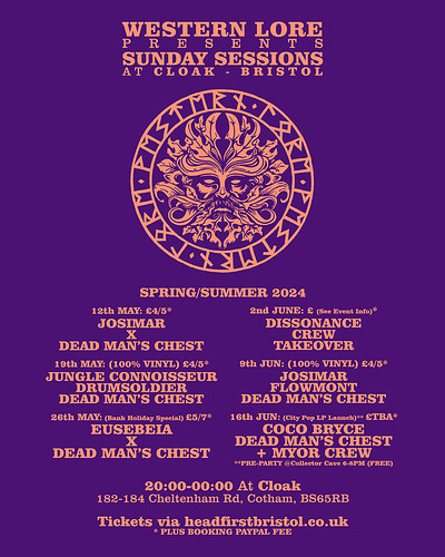 Western Lore Sunday Sessions: Josimar b2b DMC at Cloak