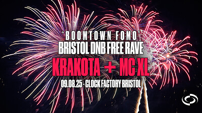 'Boomtown FOMO' DNB RAVE Krakota + MC XL at Clock Factory
