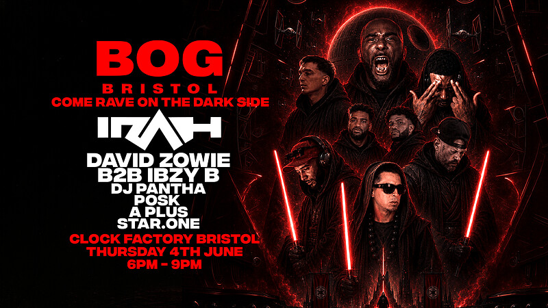 BOG Bristol x IRAH at Clock Factory