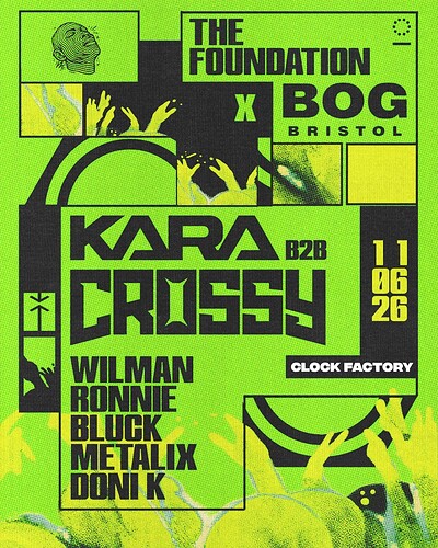 BOG Bristol x The Foundation at Clock Factory