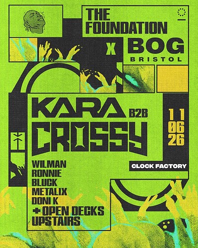 BOG Bristol x The Foundation at Clock Factory