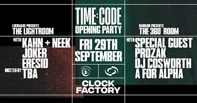Clock Factory: Kahn + Neek, Joker, Soul Mass ++ at Clock Factory