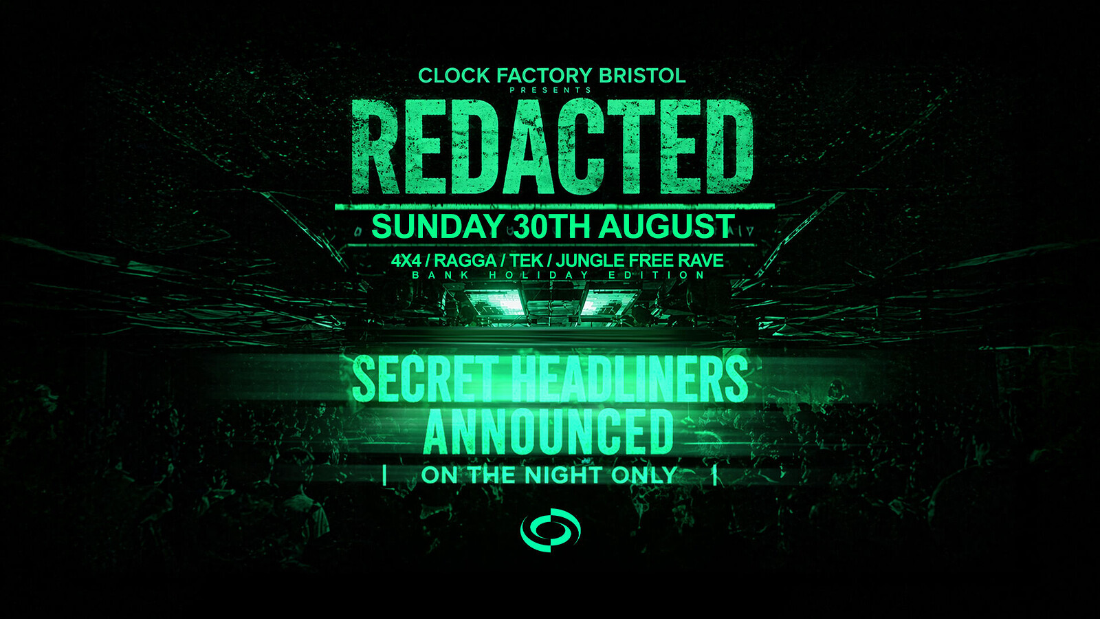 Clock Factory: REDACTED at Clock Factory