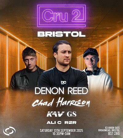 Cru2 Bristol • Line-Up TBA at Clock Factory