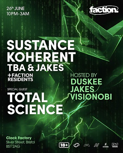 Faction: 09 at Clock Factory
