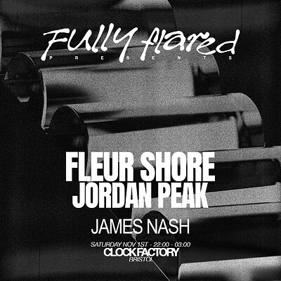 Fully Flared: Fleur Shore & Jordan Peak at Clock Factory