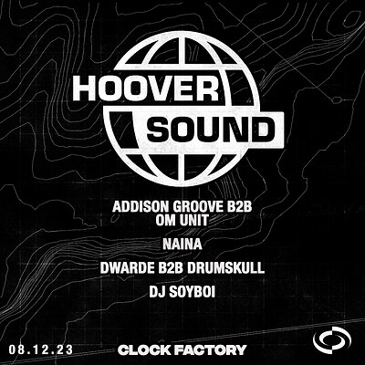 Hoover Sound • Bristol at Clock Factory
