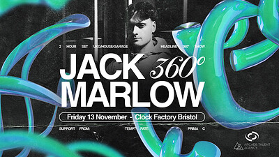 Jack Marlow - Bristol 360° Headline at Clock Factory