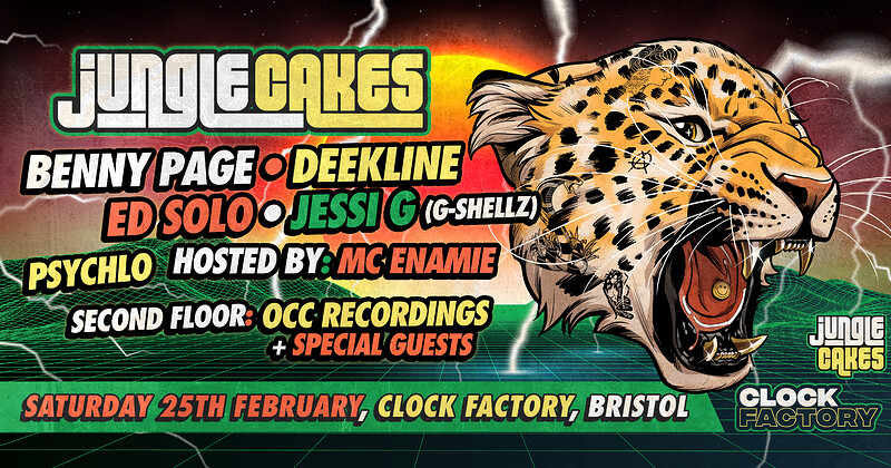Jungle Cakes Bristol at Clock Factory