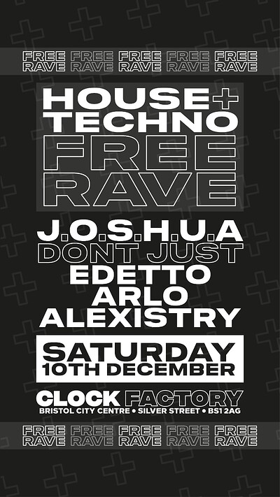 Techno Free Rave: Clock Factory Bristol at Clock Factory