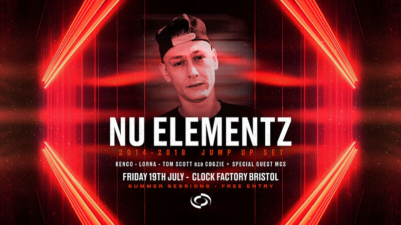 Nu Elementz  • Summer Session at Clock Factory