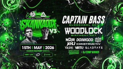 SKANKLAB x PARADOX PRESENTS: SKANKADOX V3 at Clock Factory